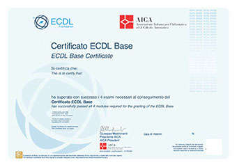 certificato ecdl